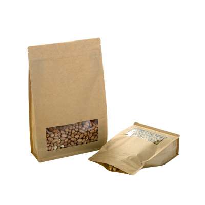 Manufacturers Biodegradable Cheap Kraft Paper Food Packaging for Powder Flour Dry Food